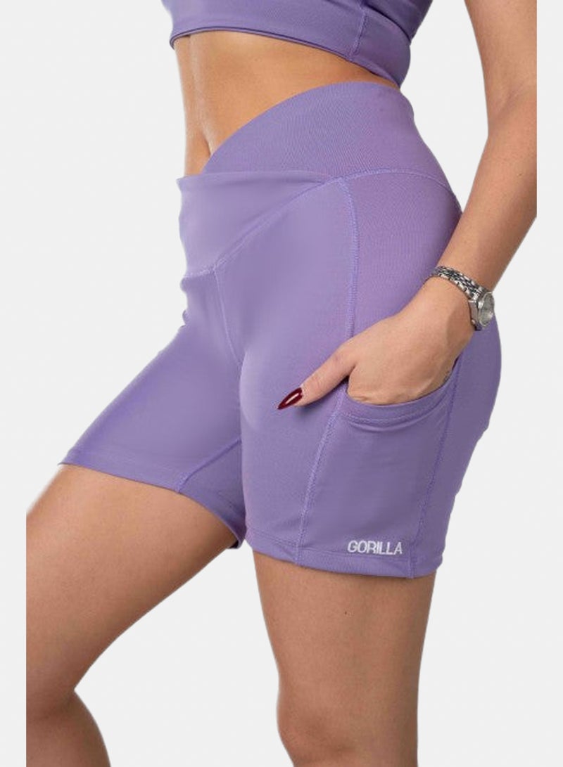 Gorilla power move lavender shorts - Image 3
